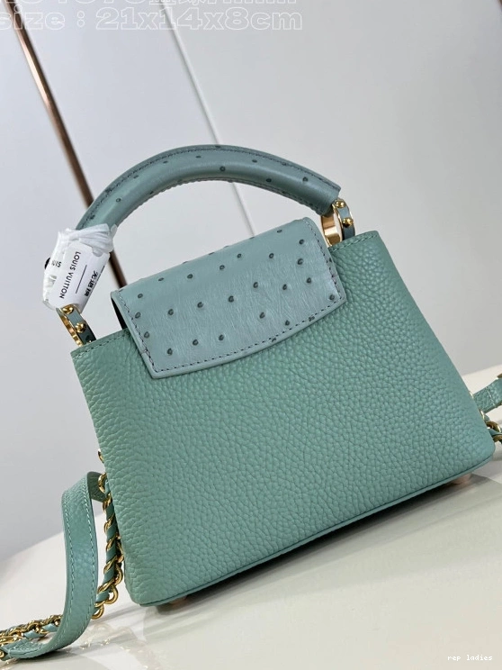Cheap CAPUCINES VUITTON LOUIS MINI-22*12*8CM 0812
